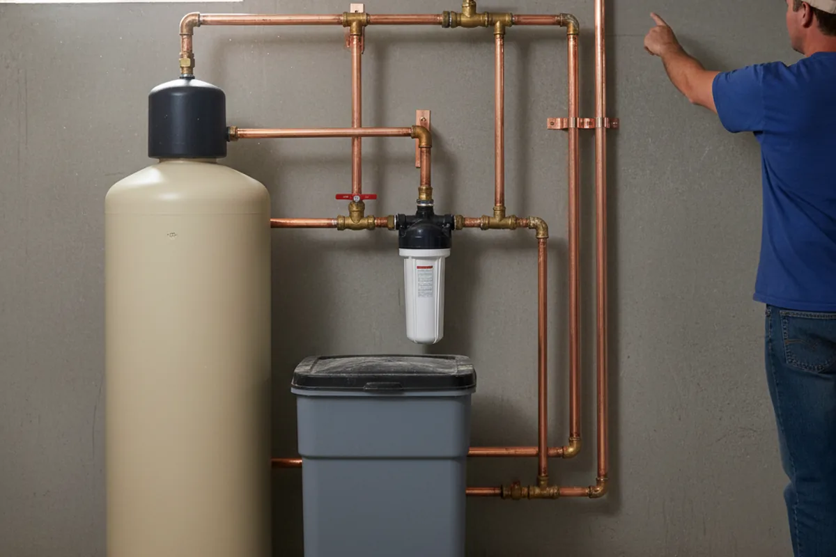 Whole-house water treatment system installed in Temple